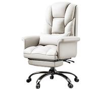 ZUOZUIYQ Chaise d'ordinateur de Jeu pivotant Haut de Dos avec Support Lombaire et Chaise de Bureau de Bureau en Cuir PU Ergonomic PU Confortable et Confortable