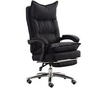 ZUOZUIYQ Chaise exécutive Extra Grande avec Tissu Confortable matériaux adaptés à la Peau et Chaise de Jeu allongée pour Les accoudoirs de Liaison Gros et Hauts 330 LB Capacité de Poids