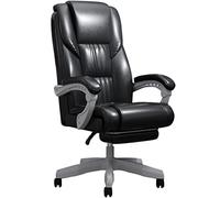 ZUOZUIYQ Chaise exécutive Haute du Dos pour Grand et Grand avec Chaise de Bureau pivotante Moderne Nano-Tech avec Hauteur et Inclinaison réglables à l'accoudoir