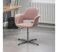 ZUOZUIYQ Chaise Haute du Back-Office avec Bras réglables et Base pivotante Conception à Pattes croisées pour Chaise de tâche de Confort pour étude de Bureau ou Salle de réunion Pas de Roues idéales