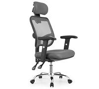ZUOZUIYQ Chaise pivotante exécutive Haute arrière avec Support Lombaire et Chaise de Bureau à Hauteur réglable en Maille Respirante pour Les Jeux et Utilisation de Bureau Conception Ergonomique pour