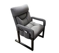 ZUOZUIYQ Chaise Salon de Fauteuil à Dos Gris Gris Moderne pour Les Personnes âgées Petit Ordinateur Confort Confort Anti-Chaise de Conception de Conception pour Le Salon