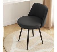 ZUOZUIYQ Chaises de Salon, Chaise de vanité de Maquillage avec des Jambes en métal, chaises de Salle à Manger rembourrées, Chaise de Bureau Dossier Ergonomique pour la Salle à Manger de la Salle à