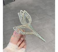 ZUOZUIYQ Cliffes de griffes, accessoires de cheveux, femmes coréennes Chauffe de cheveux Gold Rignestone Pearl Tulip Flower Hairpin Grab Clips Clips Clip Clip Coiffe 2 (Couleur: 3) 3 (Couleur: 108)