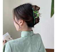 ZUOZUIYQ Cliffes de griffes, accessoires de cheveux, métal bambou en métal corse à cheveux Femmes épingle à cheveux Grab Clip femelle Clips de requin accessoires de cheveux 2 (couleur: 4) 4 (couleur: