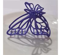 ZUOZUIYQ Cliffes de griffes, accessoires de cheveux, panier de fleurs violet épingle à cheveux géométrique Hair Claw Clip de cheveux vintage Clip de requin accessoires de cheveux S4 (Couleur: S2) S2