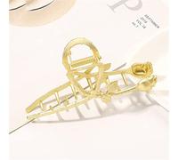 ZUOZUIYQ Clips de griffes, accessoires de cheveux, pince à cheveux en métal pour femmes Rose Flower Shark Hair Claws Hair Hair Clip Clip Accessoires 02 (Couleur: 2) 2 (Couleur: 2)
