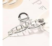 ZUOZUIYQ Clips de griffes, accessoires de cheveux, pince à cheveux en métal pour femmes Rose Flower Shark Hair Claws Hair Hair Clip Accessoires 02 (Couleur: 2) 2 (Couleur: 108)