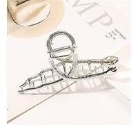 ZUOZUIYQ Clips de griffes, accessoires de cheveux, pince à cheveux en métal pour femmes Rose Flower Shark Hair Claws Hair Hair Clip Clip Accessoires 02 (Couleur: 2) 2 (Couleur: 3)