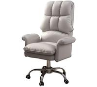 ZUOZUIYQ Ergonomic High Back Executive Office Chaise avec Support Lombaire Hauteur réglable 90145 ° Inclinaison 330 LB capacité Gris Couleur Unisexe Détente