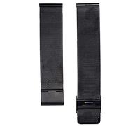ZUOZUIYQ Sangle de montée 24 mm Band de métal en Acier Inoxydable Universel Black Rosestrap