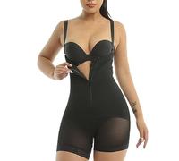ZUOZUIYQ Shapewear pour Femmes, contrôle du Ventre, Fermeture éclair, Buste Ouvert, Ligne de Corps en Forme d'entrejambe Ouverte