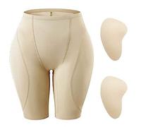 ZUOZUIYQ Vêtement Gainant pour Femme - Rembourrage des Fesses - sans Couture - pour Femme, beige-3XL Noir Moyen