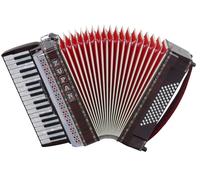 Zupan Accordeon Professionnel 72 Buttons Touches Basse 34 Cles de Sol Etui