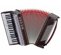 Zupan Alpe Piano Accordeon 96 Bass 38 Touches 9+1 Regist Bois avec Sangle Coffre