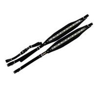 Zupan bretelles d'accordéon conception piano standard design noir