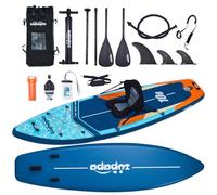 Zupapa Planche de SUP gonflable de 323 cm | Planche de stand up paddle avec siège de kayak | Accessoires complets