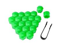 Zuphte Cache Vis pour Hyundai Santa Fe 2001-2013, 1 jeu/20 Cache-écrous de Roue (19 mm/Vert)