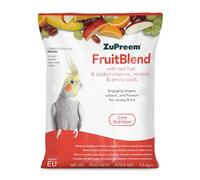 Zupreem Multifruits Aliment pour oiseaux de compagnie - Fruits et vitamines - Aliment pour oiseaux indiqué pour inséparables, cacatoès NINFA, corras argentins et autres oiseaux de taille moyenne - 7,5