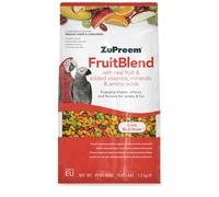 Zupreem Multifruits Aliment pour Oiseaux de Compagnie - Fruits et vitamines - Nourriture pour Oiseaux Indiqué pour perroquets, aras, cacatoès, caïques et Autres Oiseaux Moyens-Grands et Grands - 1,5