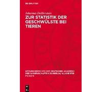 Zur Statistik Der Geschwülste Bei Tieren