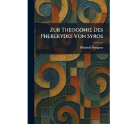 Zur Theogonie Des Pherekydes Von Syros