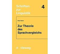 Zur Theorie Des Sprachvergleichs