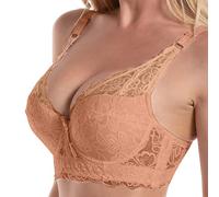 ZURBAA Femme Soutien-Gorge Confort Stretch Dentelle Bra Push Up Underwear Lingerie Top avec Armature