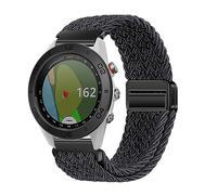 ZUREGO Bracelet en Nylon pour Garmin Approach S62/S60, Bracelets Tressée Élastique en Nylon avec Fermoir Magnétique Conçus Compatible avec Garmin Approach S62/S60 Bracelet (6)