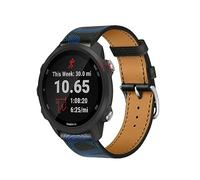 ZUREGO Cuir Bracelets de Remplacement pour Garmin Forerunner 245/55, Bracelet de Cuir Véritable Remplacement Compatible avec Garmin Forerunner 245/55 pour Homme Femme (7)