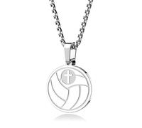 Zuremid Collier pour athlètes sportifs avec verset biblique inspirant « I CAN DO All Things », pendentif pour entraîneur, homme, femme, adolescent, cadeau d'anniversaire, christ baptiste, Adjustable