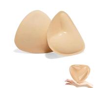 Zureto Coussinets push-up, cache-tétons adhésifs double face, soutien-gorge push-up, beige, C-D Körbchen