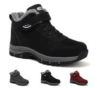 Zureto Orthoboots Pro - Bottes d'hiver ergonomiques - Chaussures orthopédiques pour femme - Bottes d'hiver imperméables et antidérapantes, Noir , 41 EU
