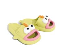 Zureto Pantoufles Poisson-Clown, Pantoufles Bisou, Pantoufles Intime, Jaune, Taille 38/39 EU