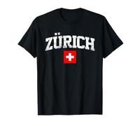 Zurich Suisse Cadeaux Voyage en Suisse Maison Zurich T-Shirt