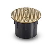 Zurn CO2450-AB4, nettoyage du sol réglable, raccord de moyeu ABS de 10,2 cm