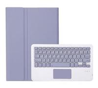 ZURSANA BNS1 étui clavier Bluetooth pour Huawei MatePad 11 2023, couverture tactile amovible, coque mince en cuir TPU avec Stand-Violet G