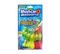 Zuru Bunch O Balloons (la couleur peut varier, 3 Bouquets, 100 Ballons d'Eau à Remplissage Rapide, Auto-attachants), 1 Pack