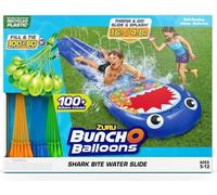 ZURU Bunch O Balloons - Toboggan aquatique requin avec 100 ballons d'eau, Jouets aquatiques - Zuru 56584 - (Jouets aquatiques / Jouets à eau)