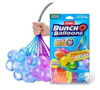 Zuru Bunch O Balloons Tropical Party Kit de Ballons d'Eau 100+ Auto-scellants (3 Bunches) Multicolore