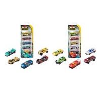 ZURU Ensemble de 5 petite voitures de course Machines en métal ZURU (les styles peuvent varier), Jeu véhicule