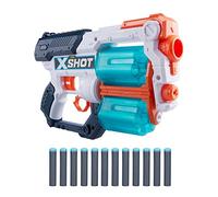 Zuru- X-Shot Excel XcessPistolet Mousse (16 Fléchettes) Xcess Lot, 36436