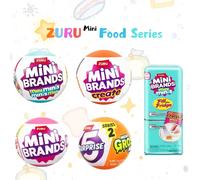 Zuru Foodie Series Mini Brands Fill The Fridge Refrigerator Masterchef Kawaii Mega Gross Blind Box Play House Toy Decor Gift Gross Series2 ball