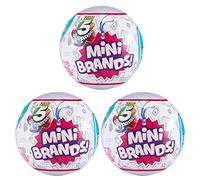 Zuru Lot de 3 balles gélules à collectionner