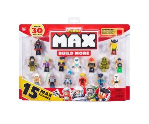 ZURU Max Build More Lot de 15 Figurines