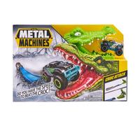 ZURU - Metal Machines - Crocodile - Une Piste avec Lanceur et Une Voiture de Course - Jeu Voiture Enfant - 6718