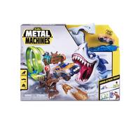 ZURU - Metal Machines - Shark Attack Track ! - Piste Double looping avec Mini Voiture de Course - Jeu Voiture Enfant - 6760