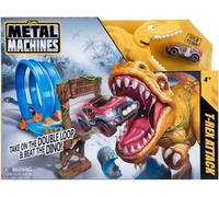 ZURU Metal Machines T-Rex Attack Set, voiture incluse