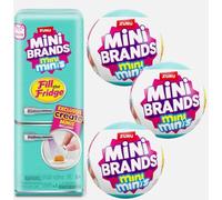 Zuru Mini réfrigérateur + 3 capsules, remplir le kit réfrigérateur, mini marques