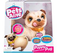 ZURU Pets Alive Booty Shaking Pups - Carlin, doudou